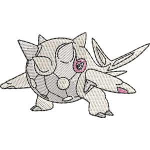 Cetitan Pokemon Free Machine Embroidery Design