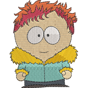 Connor South Park Free Machine Embroidery Design