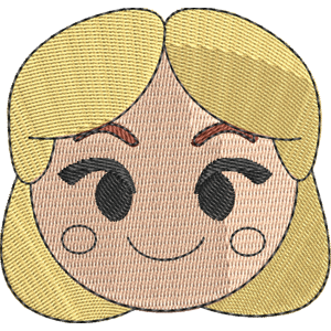 Alice Disney Emoji Blitz Free Machine Embroidery Design