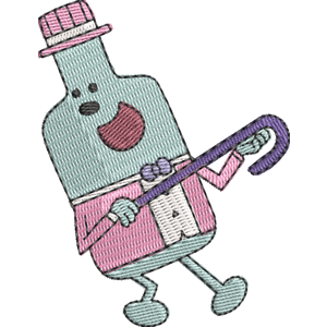 Mr. Hapgood Wow! Wow! Wubbzy! Free Machine Embroidery Design