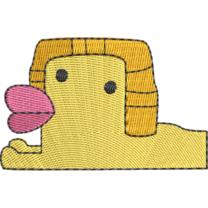 Sphinxtchi Tamagotchi Free Machine Embroidery Design