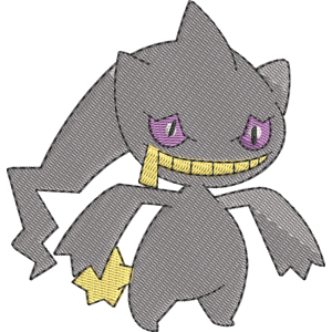 Banette Pokemon Free Coloring Page for Kids