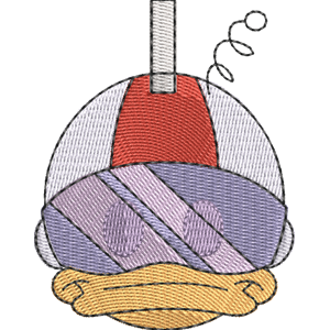 Gizmoduck Disney Emoji Blitz Free Machine Embroidery Design