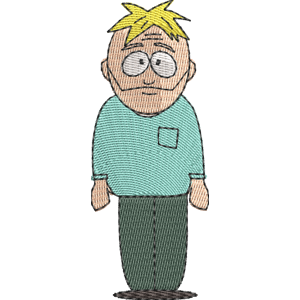 Future Butters South Park Free Coloring Page for Kids