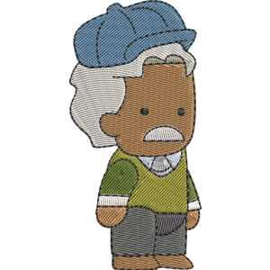 Gramps Scribblenauts Free Coloring Page for Kids