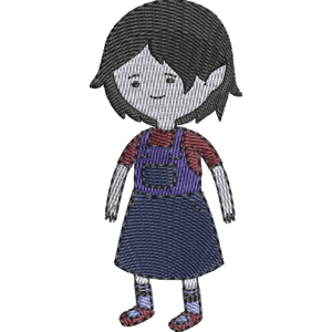 Child Marceline Abadeer Adventure Time Free Machine Embroidery Design