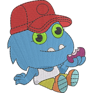 Pete Slurp Moshi Monsters Free Coloring Page for Kids