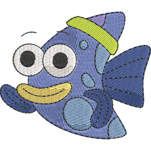 Guppy Pinkfong Free Machine Embroidery Design