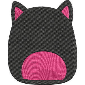 Catarina the Cat Squishmallows Free Machine Embroidery Design