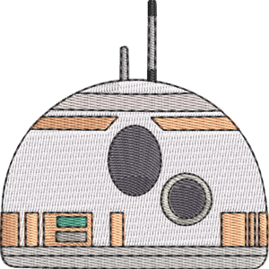 BB-8 Disney Emoji Blitz Free Machine Embroidery Design