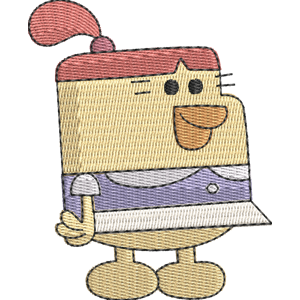 Quacker Daughter Wow! Wow! Wubbzy! Free Machine Embroidery Design