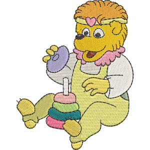 Honey Bear The Berenstain Bears Free Coloring Page for Kids