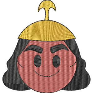 Kronk Disney Emoji Blitz Free Machine Embroidery Design