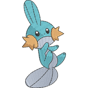 Mudkip Pokemon Free Coloring Page for Kids