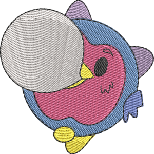 Jips the Owl Pikmi Pops Free Machine Embroidery Design