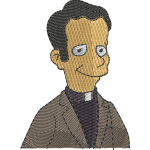 Elijah Hooper Simpsons Free Machine Embroidery Design