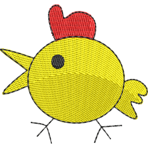 Happy Mrs. Chicken Peppa Pig Free Coloring Page for Kids