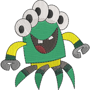 Lideye Mixels Free Machine Embroidery Design