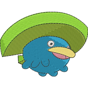 Lotad Pokemon Free Coloring Page for Kids