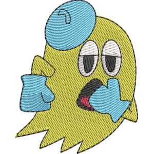 Harry Pac Man Free Machine Embroidery Design