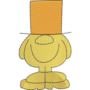Mr Silly Mr Men Free Coloring Page for Kids