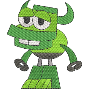 Oozly Mixels Free Machine Embroidery Design