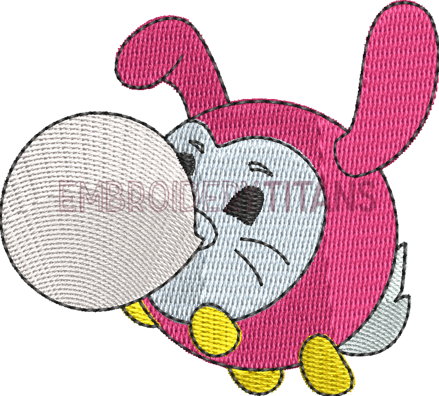 Camo the Rabbit Pikmi Pops Free Machine Embroidery Design Download in ...