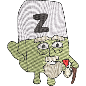 Z Alphablocks Free Machine Embroidery Design