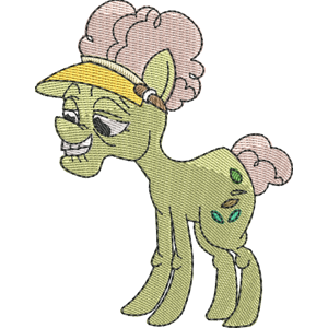Auntie Applesauce My Little Pony Friendship Is Magic Free Coloring Page for Kids