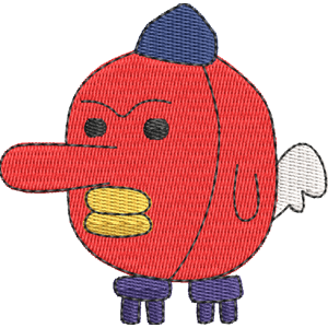 Tengutchi Tamagotchi Free Machine Embroidery Design