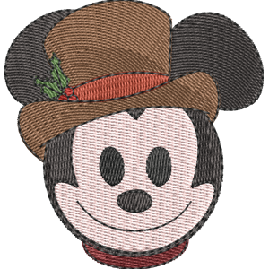 Bob Cratchit Mickey Disney Emoji Blitz Free Machine Embroidery Design