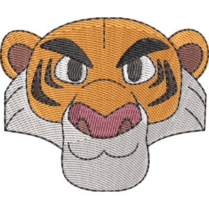 Shere Khan Disney Emoji Blitz Free Machine Embroidery Design