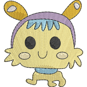 Amipoketchi Tamagotchi Free Coloring Page for Kids