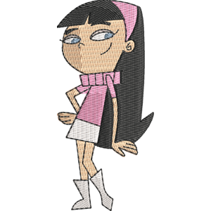 Trixie Tang Fairly Odd Parents Free Machine Embroidery Design