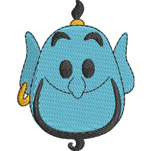 The Genie Disney Emoji Blitz Free Machine Embroidery Design