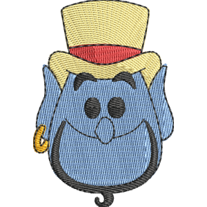 Red Carpet Genie Disney Emoji Blitz Free Machine Embroidery Design