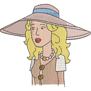 Rita Barksdale Daria Free Machine Embroidery Design