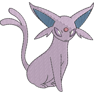 Espeon Pokemon Free Coloring Page for Kids