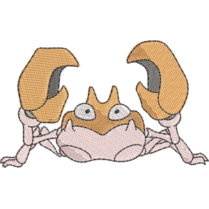 Krabby Pokemon Free Coloring Page for Kids