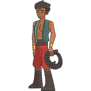 Lazarus Nomad of Nowhere Free Machine Embroidery Design