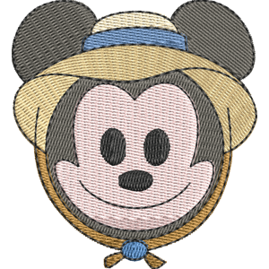 Gardener Mickey Disney Emoji Blitz Free Machine Embroidery Design