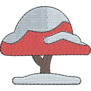 Snowy Bush Slime Rancher 2 Free Machine Embroidery Design