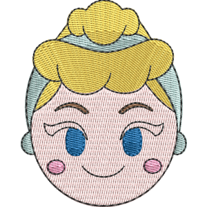 Cinderella Disney Emoji Blitz Free Machine Embroidery Design