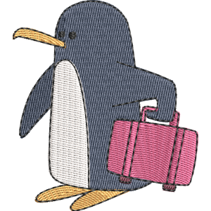 Penguins Wow! Wow! Wubbzy! Free Machine Embroidery Design