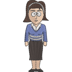 Christophe_s mother South Park Free Machine Embroidery Design