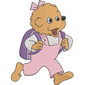Sister Bear The Berenstain Bears Free Coloring Page for Kids