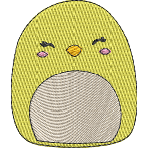 Ava the Chick Squishmallows Free Machine Embroidery Design