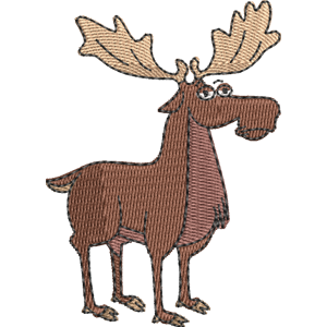 Zorka's Pet Moose Get Blake! Free Machine Embroidery Design