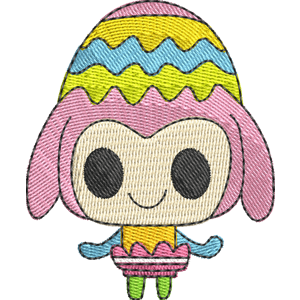 Colorfulrabbitchi Tamagotchi Free Coloring Page for Kids