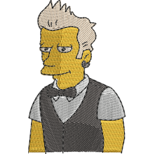 Brandt Simpsons Free Machine Embroidery Design